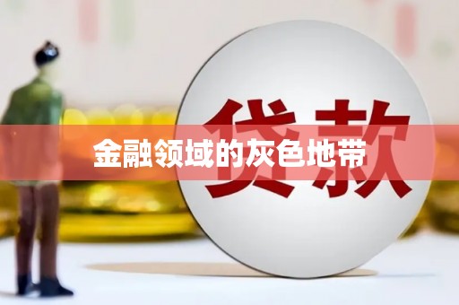 醴陵金融领域的灰色地带